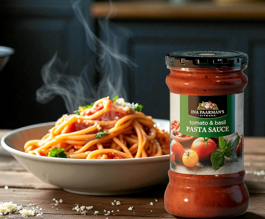 Ina Paarman | Tomato & Basil Pasta Sauce