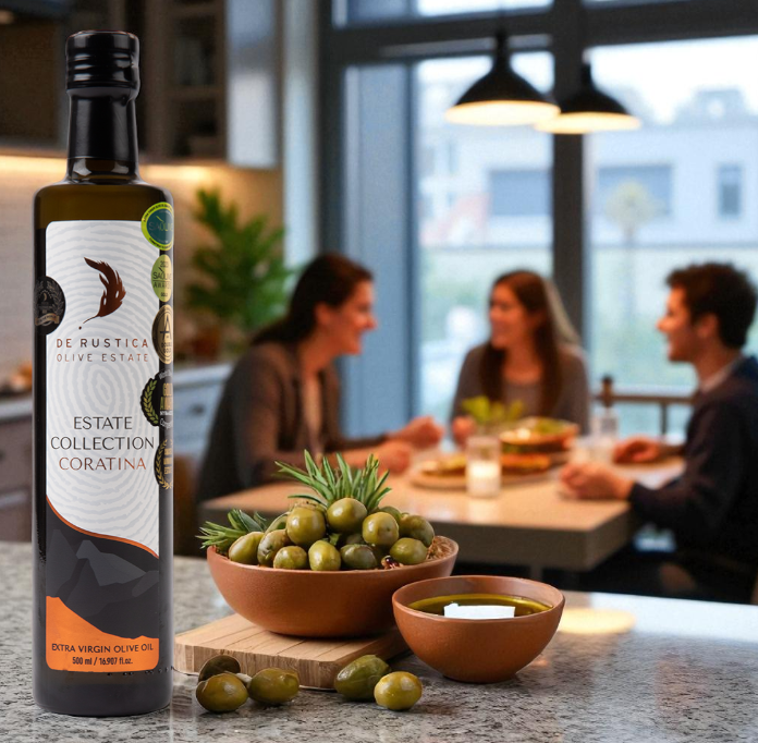 De Rustica | 500ml Coratina | Extra Virgin Olive Oil