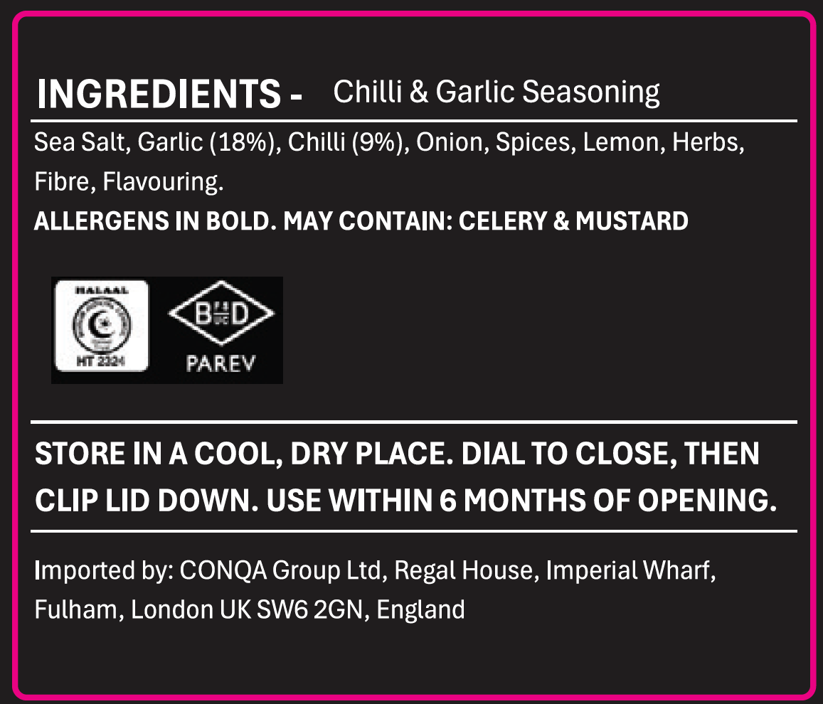 Ina Paarman | Chilli & Garlic Seasoning