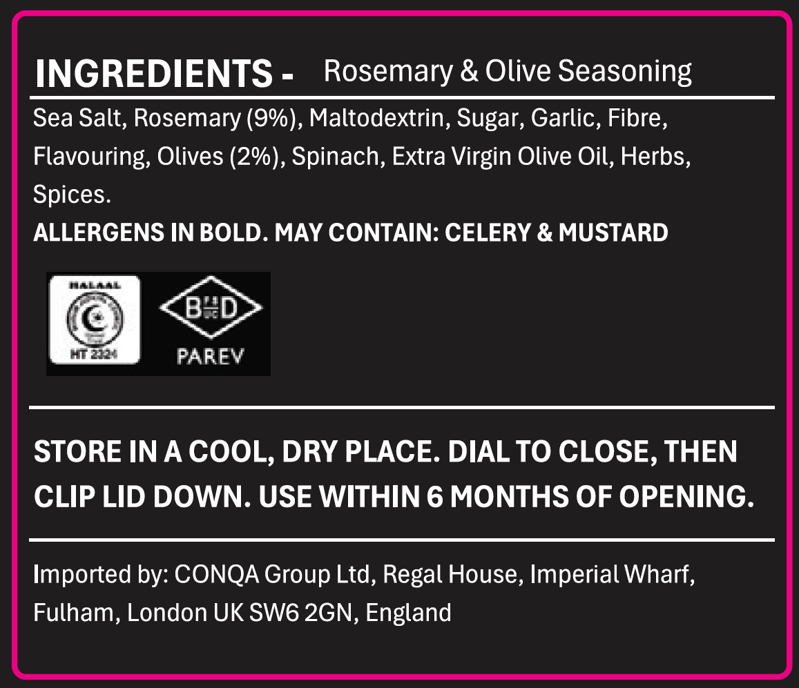 Ina Paarman | Rosemary & Olive Seasoning