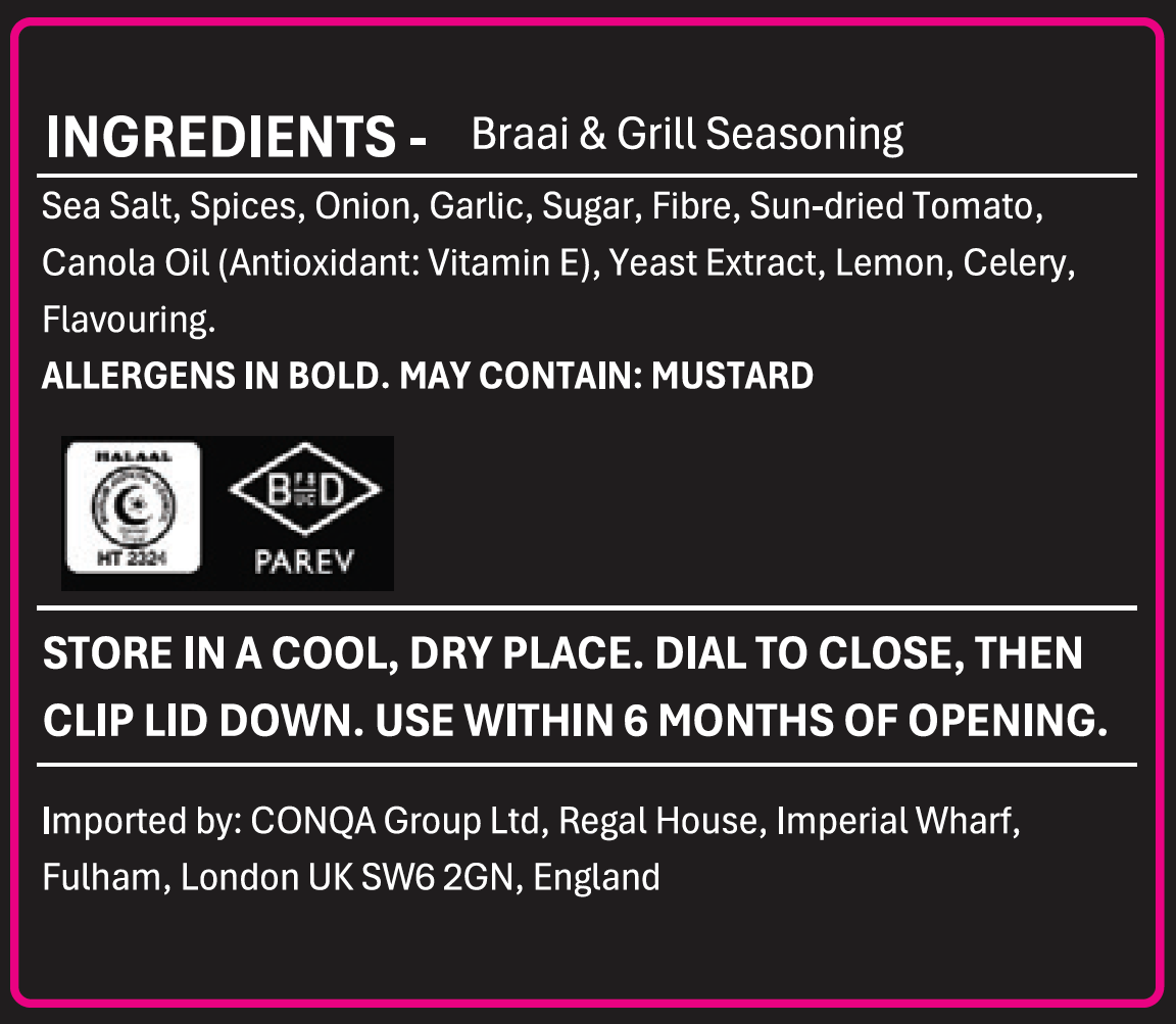 Ina Paarman | Braai & Grill Seasoning