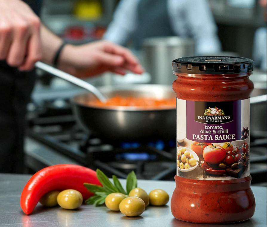 Ina Paarman | Tomato, Olive & Chilli Pasta Sauce