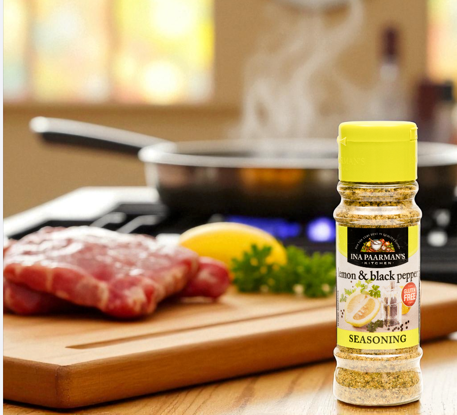 Ina Paarman | Lemon & Black Pepper Seasoning