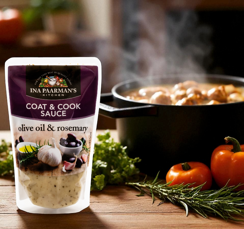 Ina Paarman | Olive Oil & Rosemary Cooking Sauce