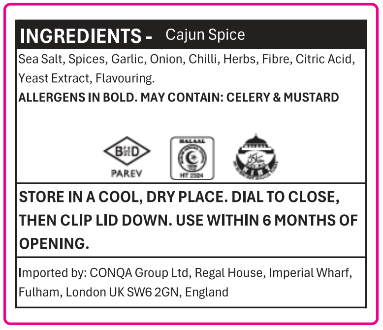 Ina Paarman | Cajun Spice